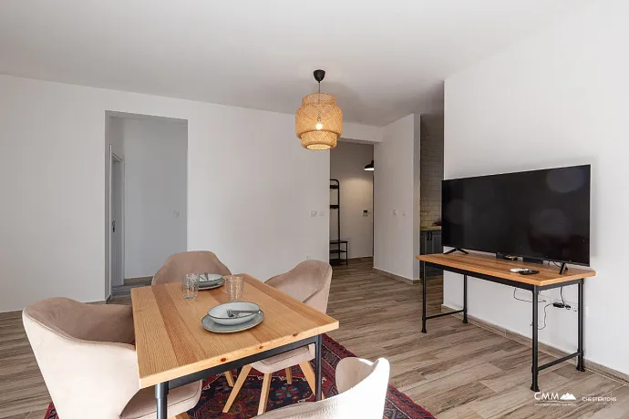A cozy and modern 53 m² apartment in Bečići, located on the 4th floor